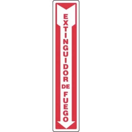 Accuform SPANISH SAFETY SIGN FIRE EXTINGUISHER SHMFXG918XL